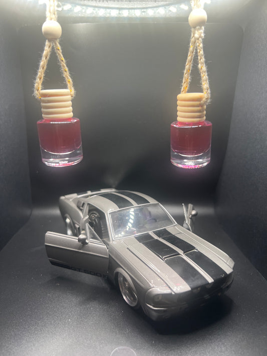 Vanilla Amber Rose Car Air Freshener