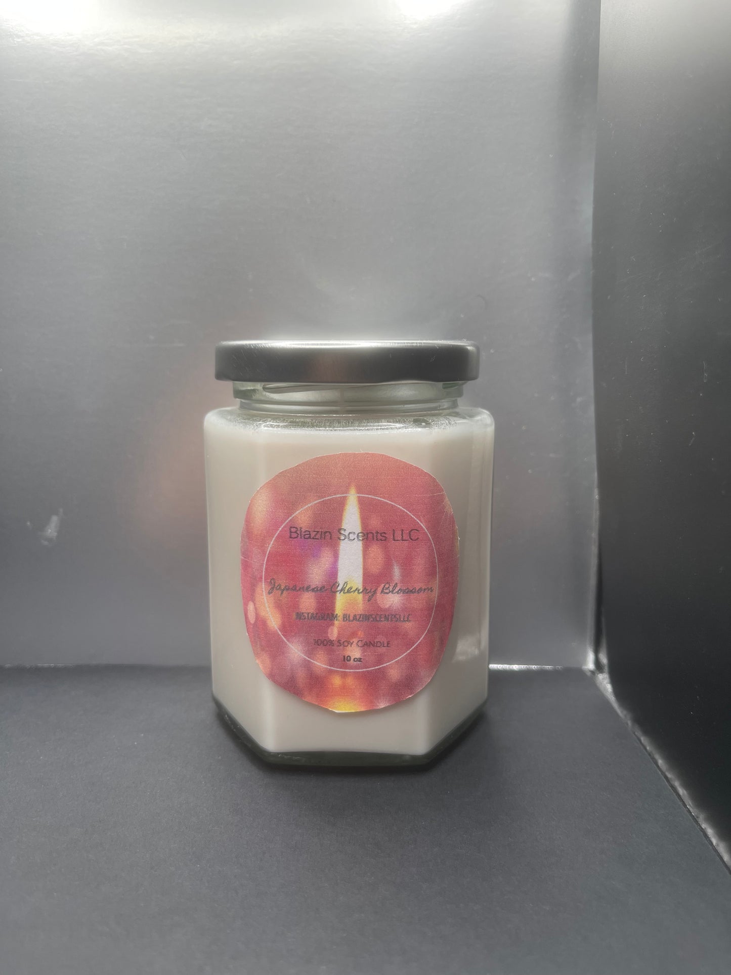 Japanese Cherry Blossom Candle